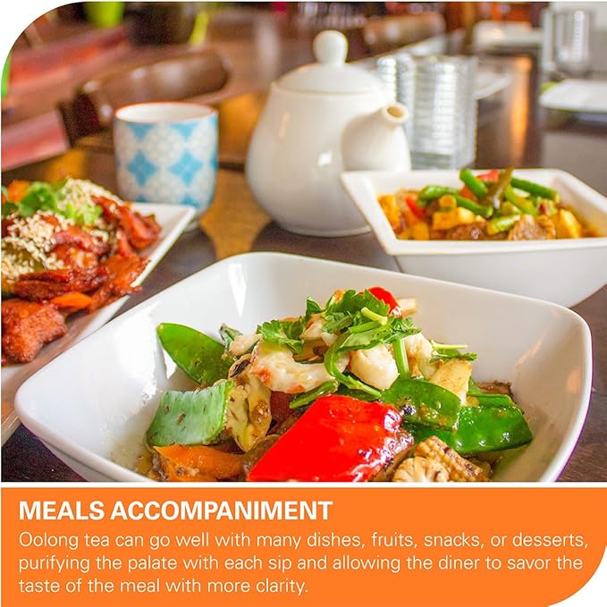 WT WEETEE Organic Oolong Tea Bags, Organic Oolong Tea 100 Count, Mild & Refreshing, Natural Caffein, Unsweetened Healthy Tea bag