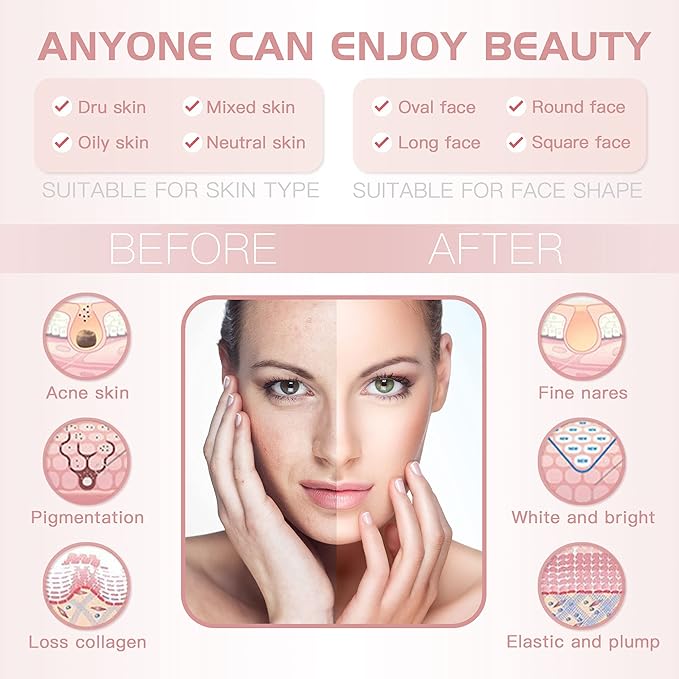 LED FACIAL LIGHT THERAPY MASK(HK207)