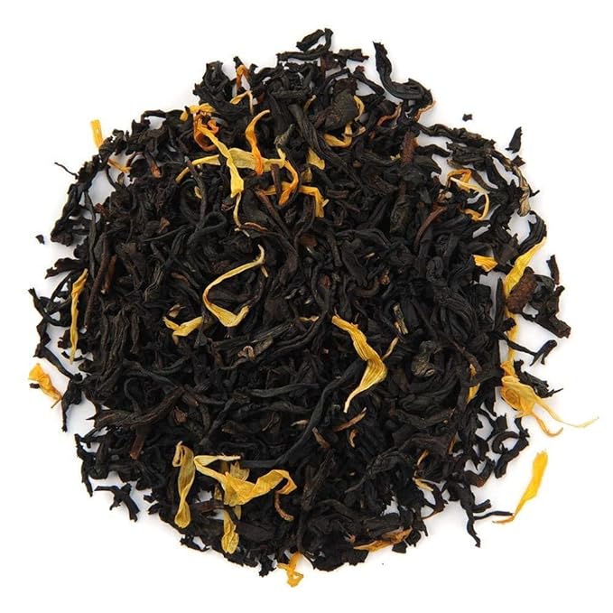 Organic Positively Tea Company, Passion Fruit Black Tea, Loose Leaf, 16 Ounce