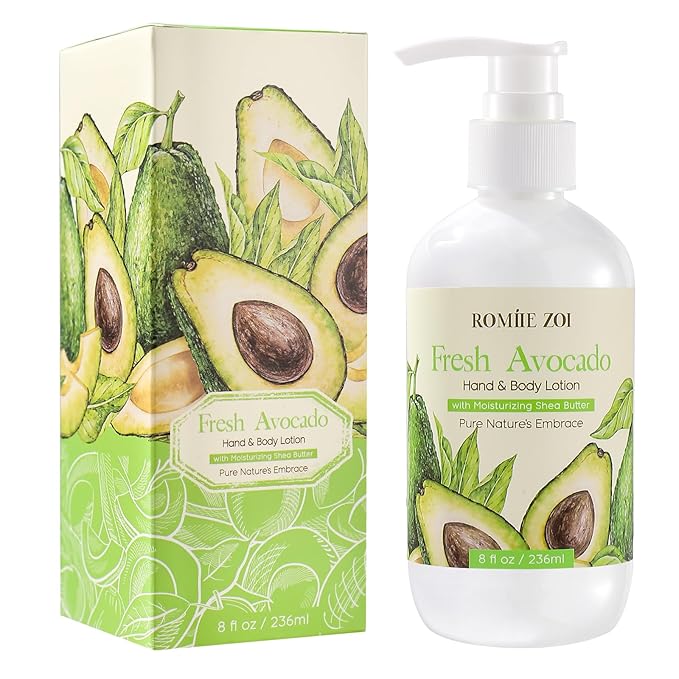 Daily Hand & Body Lotion with Moisturizing Shea Butter for All Skin Type- Fresh Avocado - 236 ML / 8 FL OZ