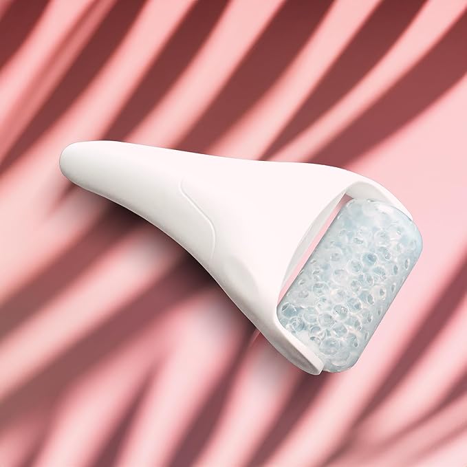 Ice Roller for Face, Eyes, Neck, and Body – Puffiness Reducer, Pain Relief Massager, Anti-Inflammatory Cooling Tool, Skin Tightening & Relaxation Device