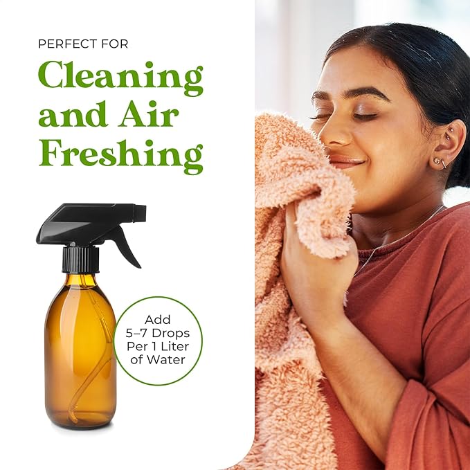 Sun Essential Oils - Black Pepper 4oz Bottle for Diffuser, Humidifier, Aromatherapy, Self and Home Care - Black Pepper Oil - Aromatherapy Oil