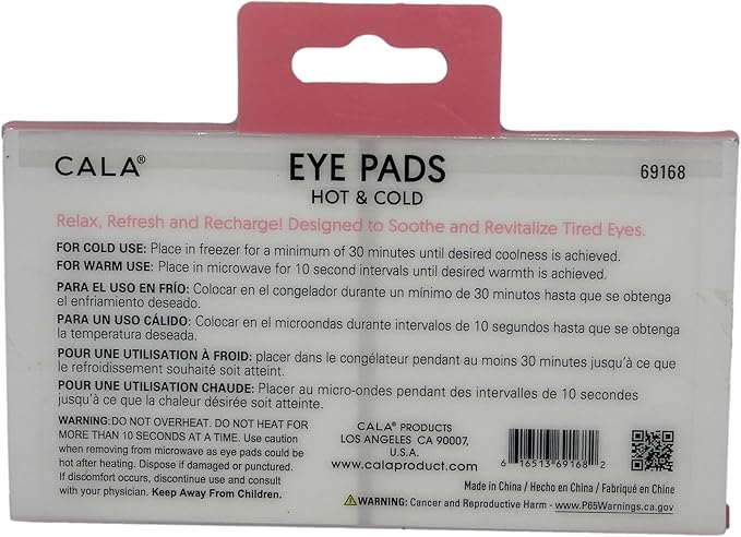 HOT & COLD EYE PADS (FLAMINGO)