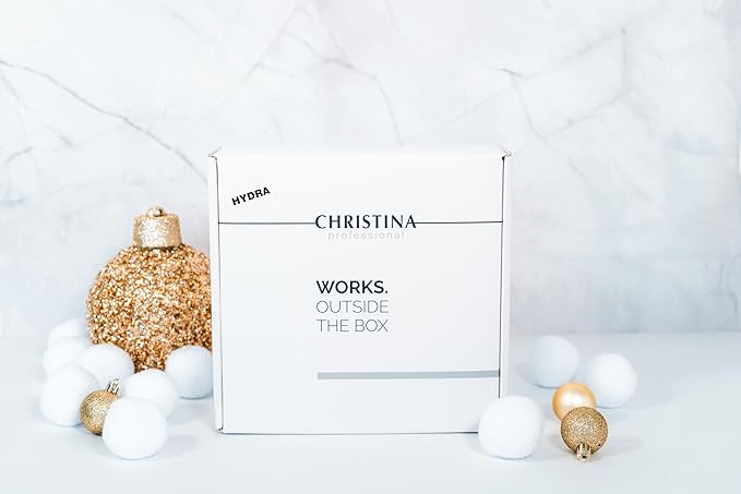 Christina Christmas Gift Box #4 Line Repair Hydra | Cleanser Serum Moisturizing Cream Night Cream