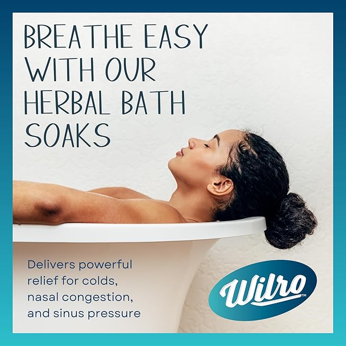 Wilro Soothing, Aromatic Bath Salts, 3 Pack, Menthol Eucalyptus