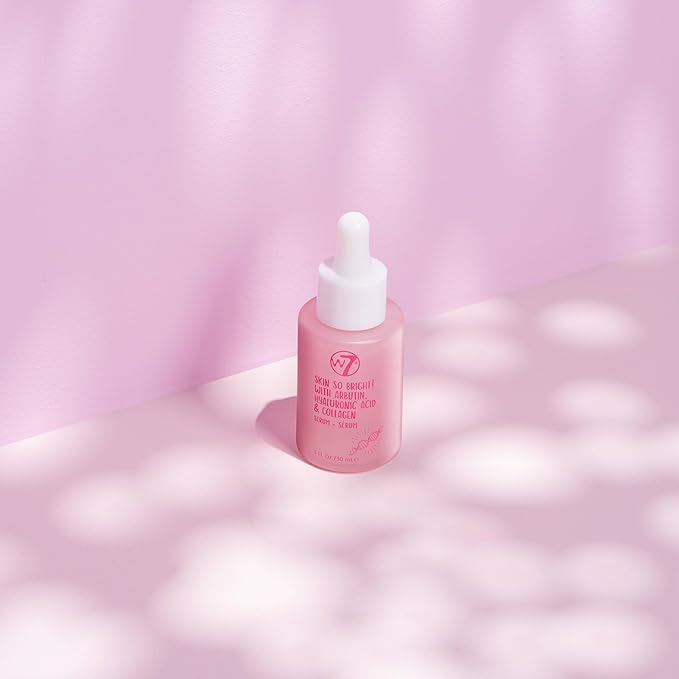 W7 - Brighten Up Essential Gift Set - Moisturizer, Reusable Cleansing Cookie, Toner and Face Mist - Soothing Skin Care Kit for Beautiful Skin