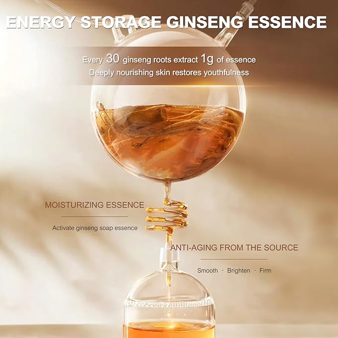 Ginseng Anti-Aging Skincare 12-Piece Set With Facial Cleanser, Face Serum, Face Cream, Eye Cream, Toner Skin Care Kit For Women