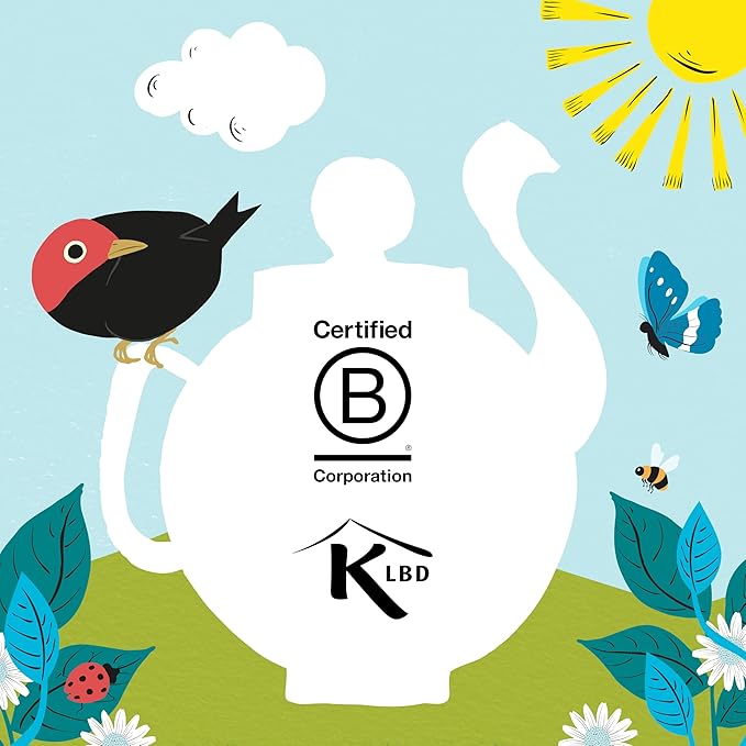 Clipper Tea Snore and Peace Chamomile & Lavender Herbal Tea – Caffeine Free, USDA Organic, Great Hot or Iced – Comfortingly Floral, Natural, Fair & Delicious – 200 Tea Bags