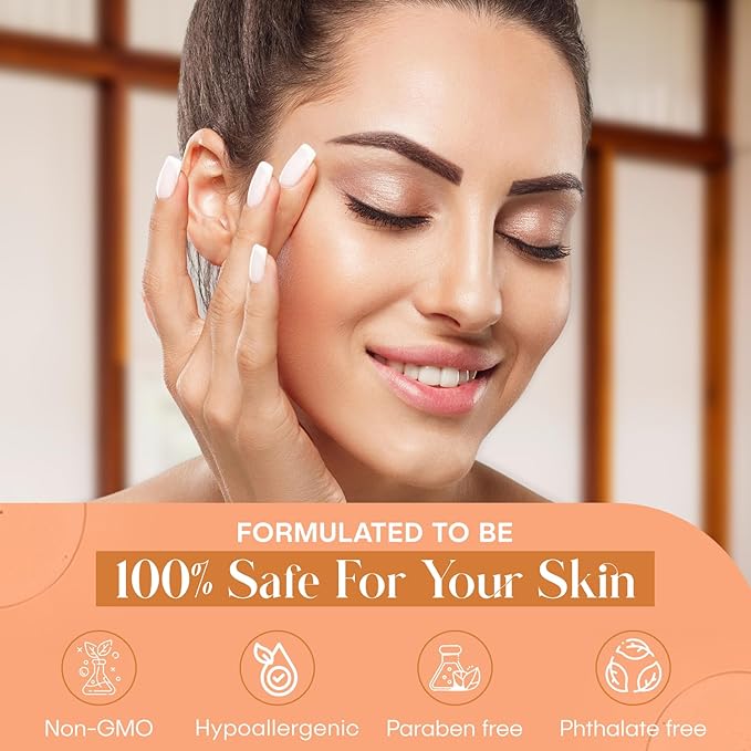 Collagen & Vitamin C Eye Cream - Hydrates, Reduces Puffiness & Dark Circles - Dermatologist Tested, Korean Skin Care for All Skin Types - 1.0 Fl. Oz