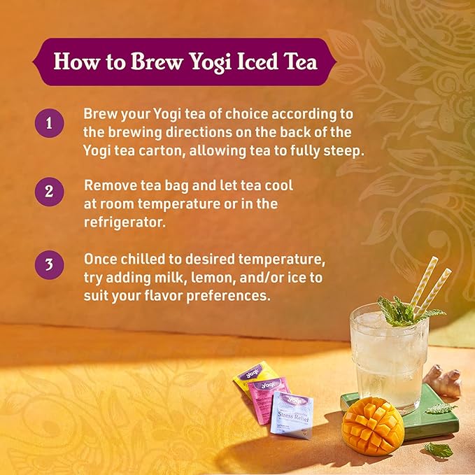 Yogi Tea - Purely Peppermint Tea (6 Pack) - Supports Healthy Digestion - Caffeine Free - 96 Organic Herbal Tea Bags