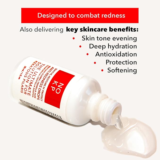 Glass skin anti-redness soothing and smoothing serum for glowy skin, Calming Serum for Face and Body, Relieves skin redness and Rosacea with Centella Asiatica (Tiger grass), aloe, panthenol