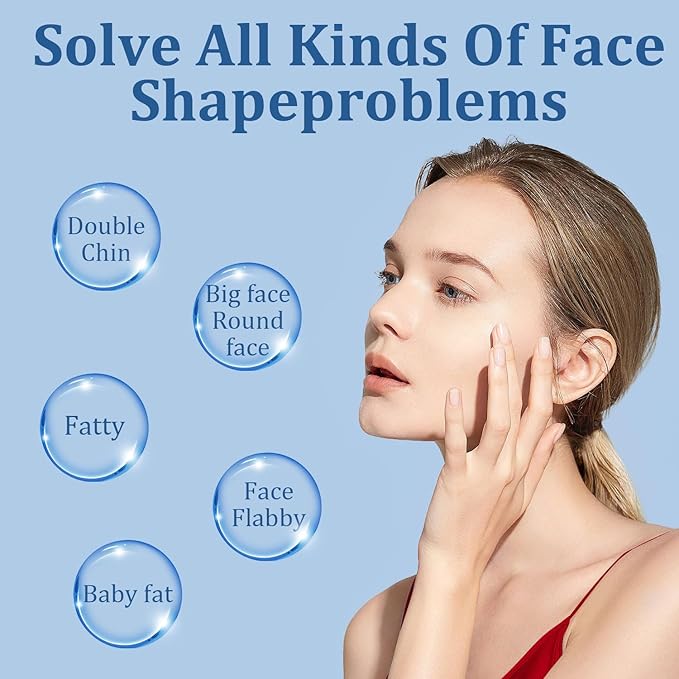 Chinology Chin Mask Double Chin, Reusable Chinology Chin Lifting Mask, Lifting Face with Collagen, Say Goodbye To Your Double Chin Now (2PCS)