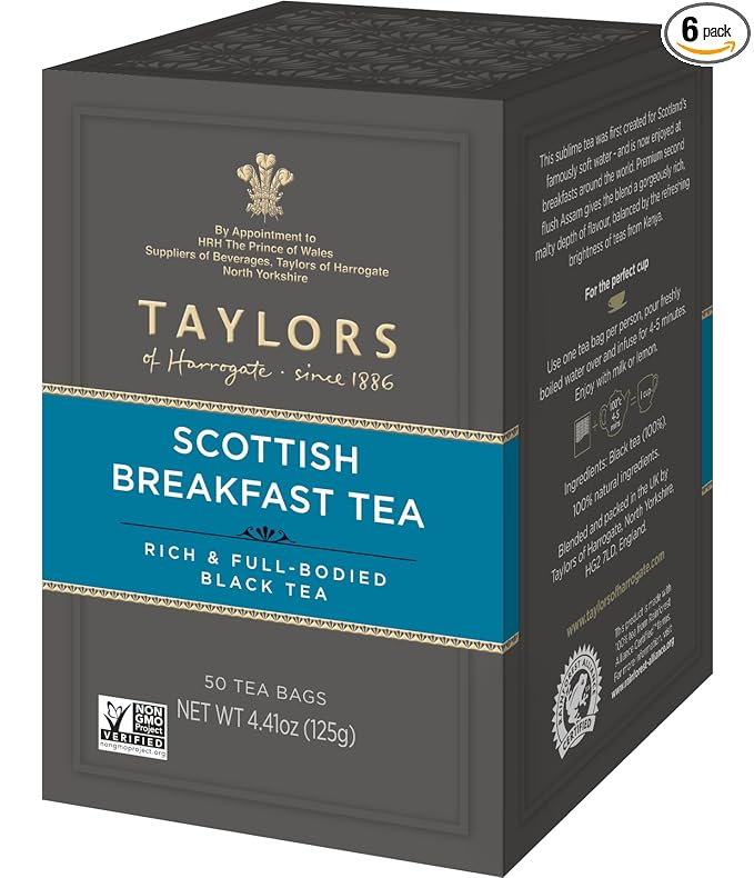 Taylors of Harrogate Scottish Breakfast, 50 Teabags