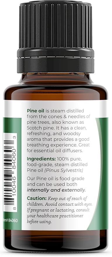 Viva Doria Pine Needle Essential Oil, 100% Pure, Natural, Pine Essential Oil, Undiluted, for Aromatherapy | Food Grade, 15 mL (0.5 Fluid Ounce)