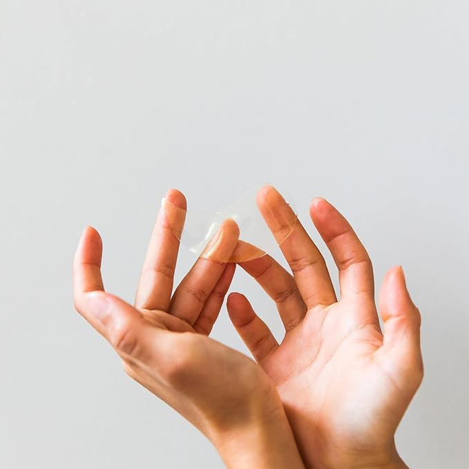 Doppeltree All Natural Caffeine Under Eye Patches & Hydrogel Masks (60 Pads) - Anti Aging Treatment for Crow Feet, Puffiness, Wrinkles, Dark Circles- Formulated in San Francisco