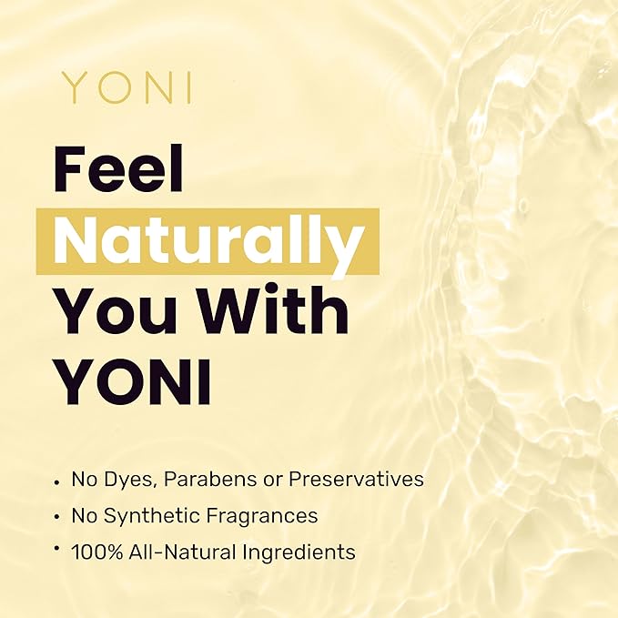 Yoni All-Natural Intimate Care Oil | Powerful Plant-Based Herbal Massage Oil for Intimate Areas | Odor Control, Menstrual Support, Natural pH Balance | Women-Owned (Jasmine)