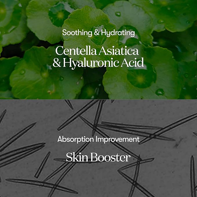 VT COSMETICS CICA Reedle Shot 50, Spicule Microneedling Serum for Pore Care & Exfoliation, Exosome, Centella Asiatica for Glass Skin, Smooth Texture, Korean Liquid Skin Booster (1.69 Fl Oz / 50ml)