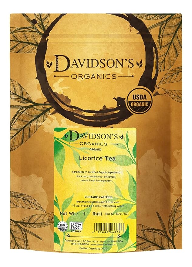 Davidson's Tea, Licorice Tea, 16-Ounce Bag