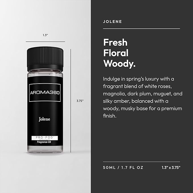 Aroma360 Pro Pod - Fragrance Oil - Scent Includes Dark Plum, Magnolia & Amber - Jolene, 50mL/1.7 fl oz