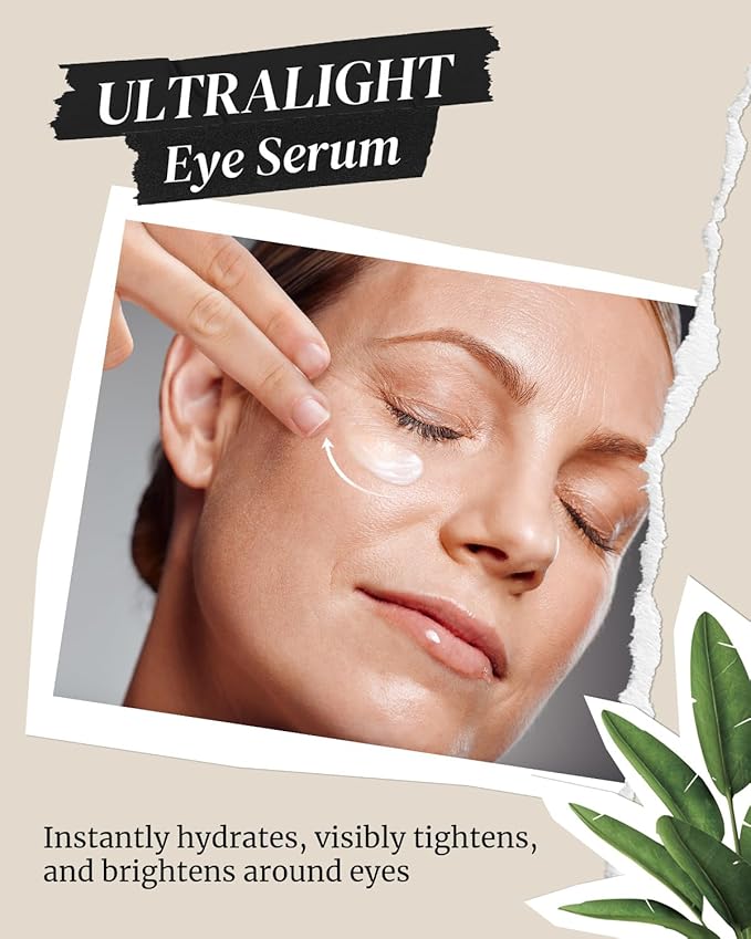 Hydrating Firming Under Eye Cream, Anti Aging Formula for Minimizes Fine Lines, DarkCircles and Puffiness, Cactus and Yeast Extract to Invigorate Dry, Tired Eyes, No Cruelty,0.71 fl. Oz