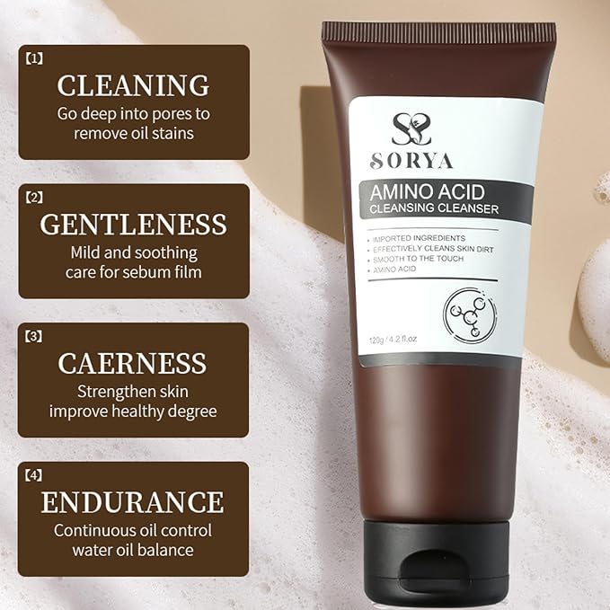 Korean Red Ginseng Skin Care Set of 8 Anti-Aging Skincare Routine Serum, Toner, Lotion Pore Cleanser, Hydrating Moisturizer For Most Skin Types