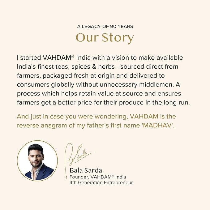 VAHDAM, Assam Exotic Black Tea Bags (100 Count) High Caffeine, Gluten Free, Full Bodied | Pyramid Tea Bags | Strong, Robust & Flavoury | Direct from Source