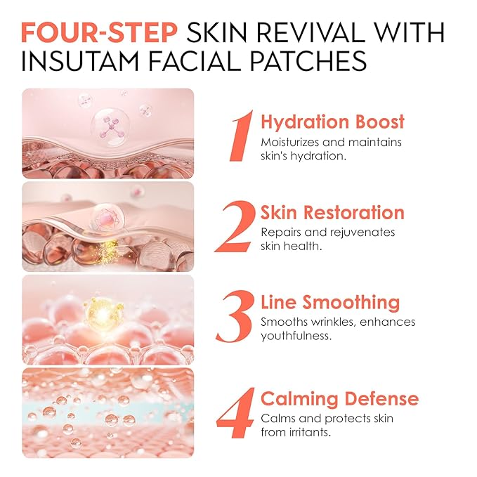 Forehead Wrinkle Patches for Anti-wrinkles: Overnight Face Wrinkles Patches to Lift Smile Lines for Women (12PICS, Rose Gold)