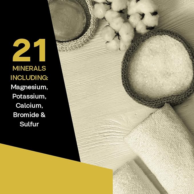 Aroamsong Ultimate Relaxation Bundle: 100% Pure Dead Sea Salt (19lb) & 100% Pure Dead Sea Magnesium Flakes (12lb) for Bath Soaks & Spa Treatments