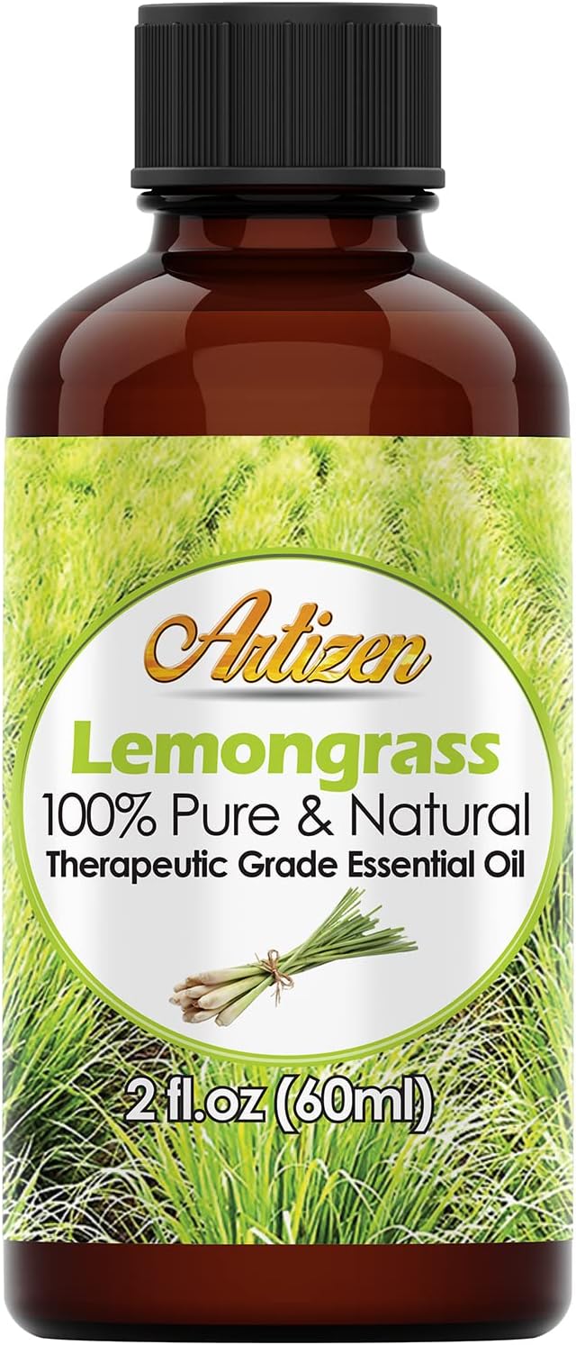 Artizen 2oz Oils - Lemongrass Essential Oil - 2 Fluid Ounces