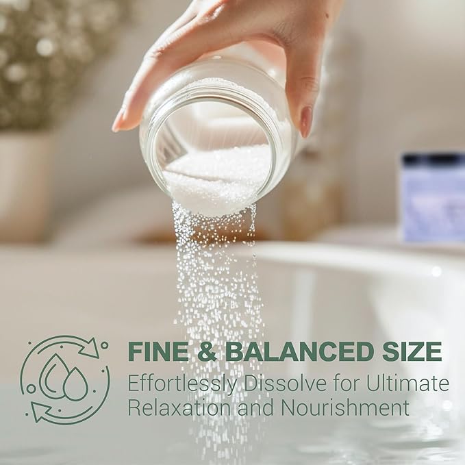 Bath Salts for Soaking, Spa Luxetique Epsom Salts Gifts Set for Women, 3.17lbs Bath Salts for Women, Epsom Salts for Soaking, Mother's Day Christmas Gifts for Woman Mom