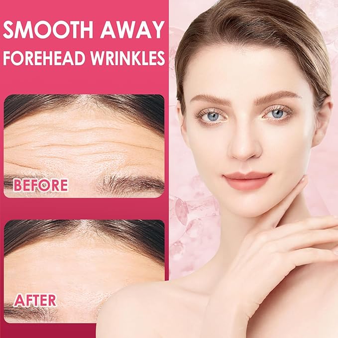 Reusable Forehead Wrinkle Patches | Forehead Wrinkles Treatment | Reusable Silicone Smoothing Pads for Brow Lift | Patches For Wrinkles | Non Invasive Reusable Wrinkle Smoothers | 4 Patches