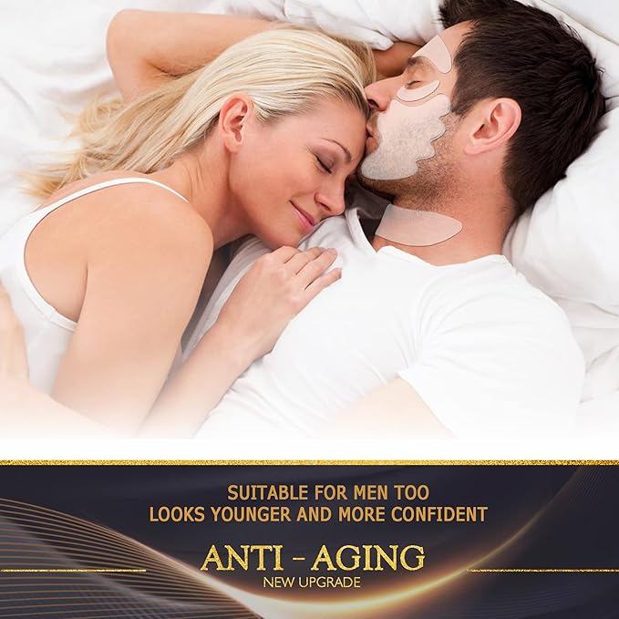 Neck Wrinkle Patches – Reusable Silicone Anti-Wrinkle Pads for Chest, Forehead & Face, Smooth Fine Lines, Frown Lines & Sleep Wrinkles, Overnight Wrinkle Treatment for Women, 11 Pcs