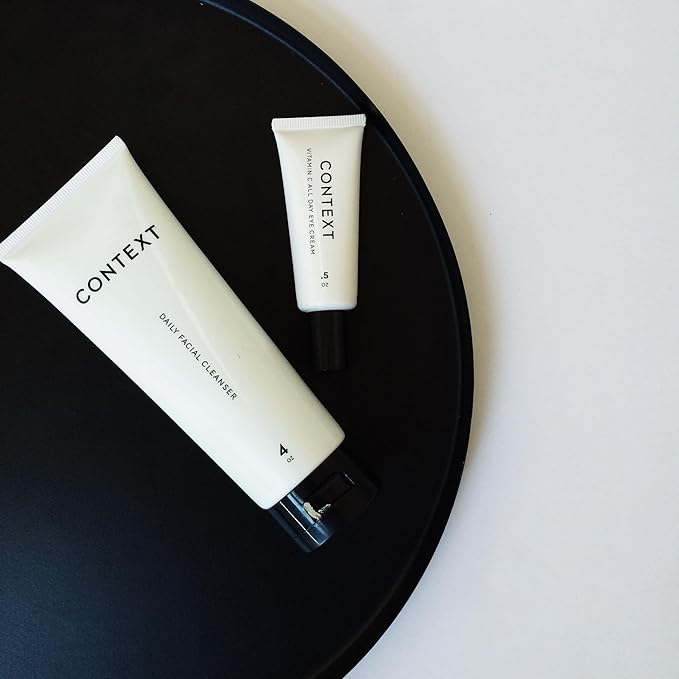 CONTEXT SKIN Eye Cream for Dark Circles and Puffiness | Revitalizing and Hydrating | Eye Cream with Angelica, Echinacea, Licorice, Grape Seed Extracts, Vitamin C & E | Cruelty-Free Soothing Skin