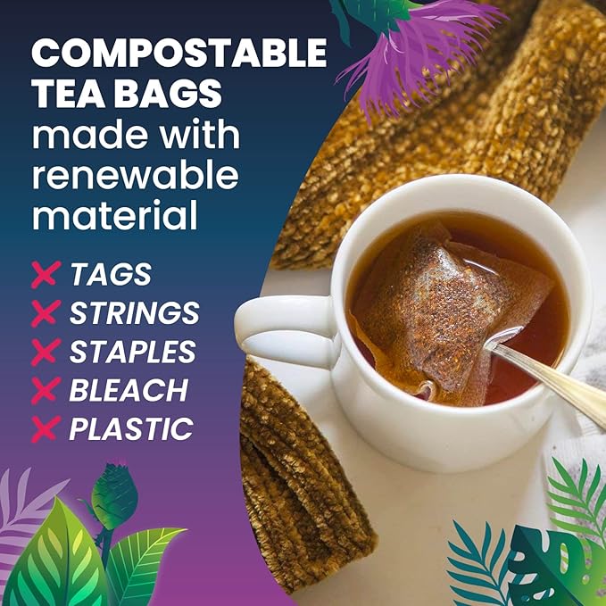 Organic Milk Thistle Tea-100 Tea Bags | Organic Herbal Tea From Single Origin | Eco-Friendly Tea Bags | Non-GMO Caffeine Free Tea With Zero Sugar | Cederberg Tea Company