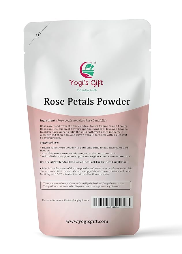 YOGI’S GIFT – Celebrating health Multi Pack | Pack of 5 Clays + Rose Petal Powder for bundle……