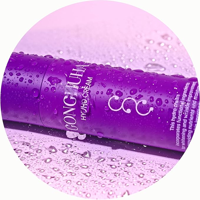 Hydro Cream – Lightweight Ultra-Hydrating Face Moisturizer for Glowing Skin | 50ml (1.69 fl oz) with Hyaluronic Acid & Cica | Korean Skin Care