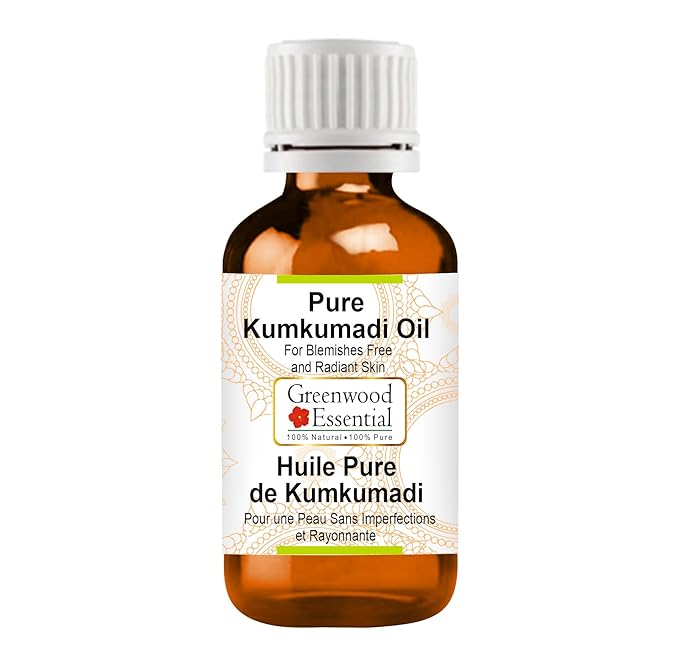Pure Kumkumadi Oil Premium Therapeutic Grade 10ml (0.33 oz)