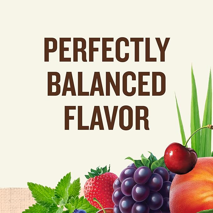 Celestial Seasonings Fruit Tea Sampler Herbal Variety Pack, Caffeine Free, 18 Tea Bags Box (Pack of 5)