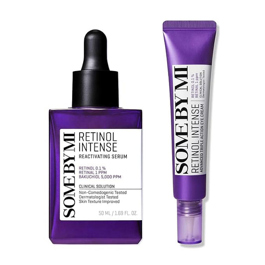 SOME BY MI Retinol Intense Reactivating Serum 50ml + Retinol Intense Advanced Triple Action Eye Cream