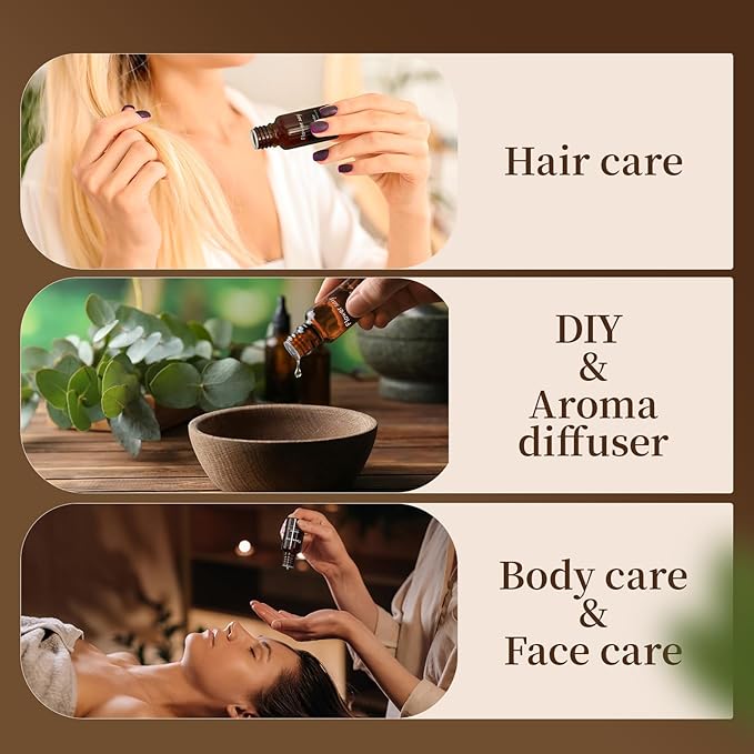 Black Pepper Essential Oil 0.34Oz - 100% Pure Natural MAX Undiluted Premium Therapeutic Grade Essential Oils for Diffuser/Skin Care/Massage/Hair/Toenails