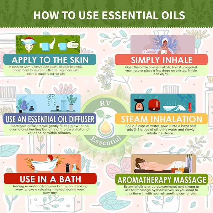 R V Essential Pure Labdanum Essential Oil 15ml (0.507oz)- Cistus Ladaniferus (100% Pure and Natural Steam Distilled)