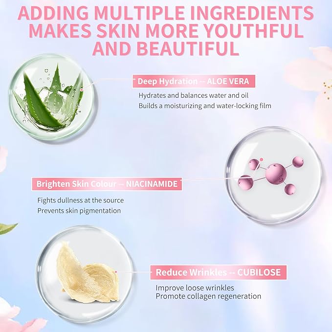 Ganoderma Anti-Aging10-Piece Skincare Set Moisturizing and Rejuvenating Skincare Set For Women Mother's Day Gift