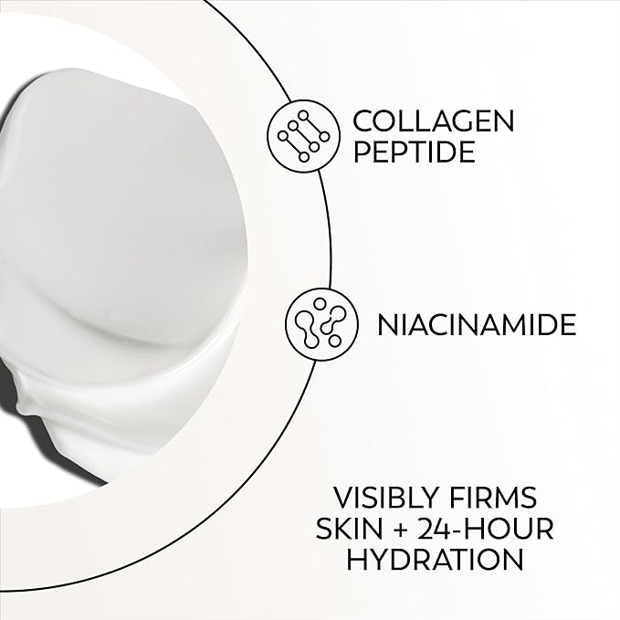 Olay Firming Eye Cream, Fragrance-Free, Collagen Peptide - Firm Skin Around the Eyes, 0.5 Fl Oz