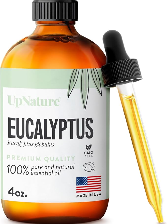 UpNature Eucalyptus Essential Oil – 100% Pure Natural Eucalyptus Oil, 4oz