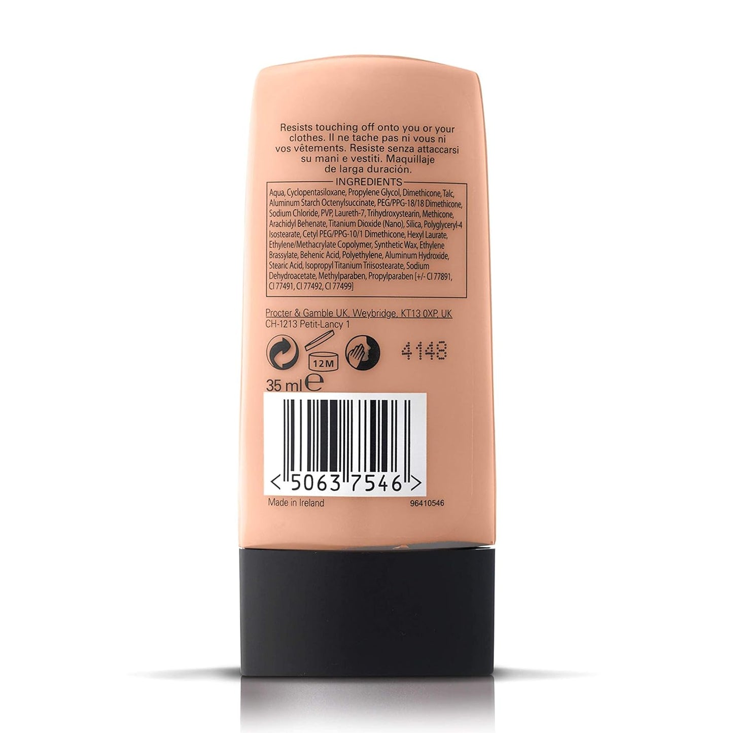 Max Factor, Long Lasting Performance No.106, Natural Beige, Foundation, 1.1 Ounce