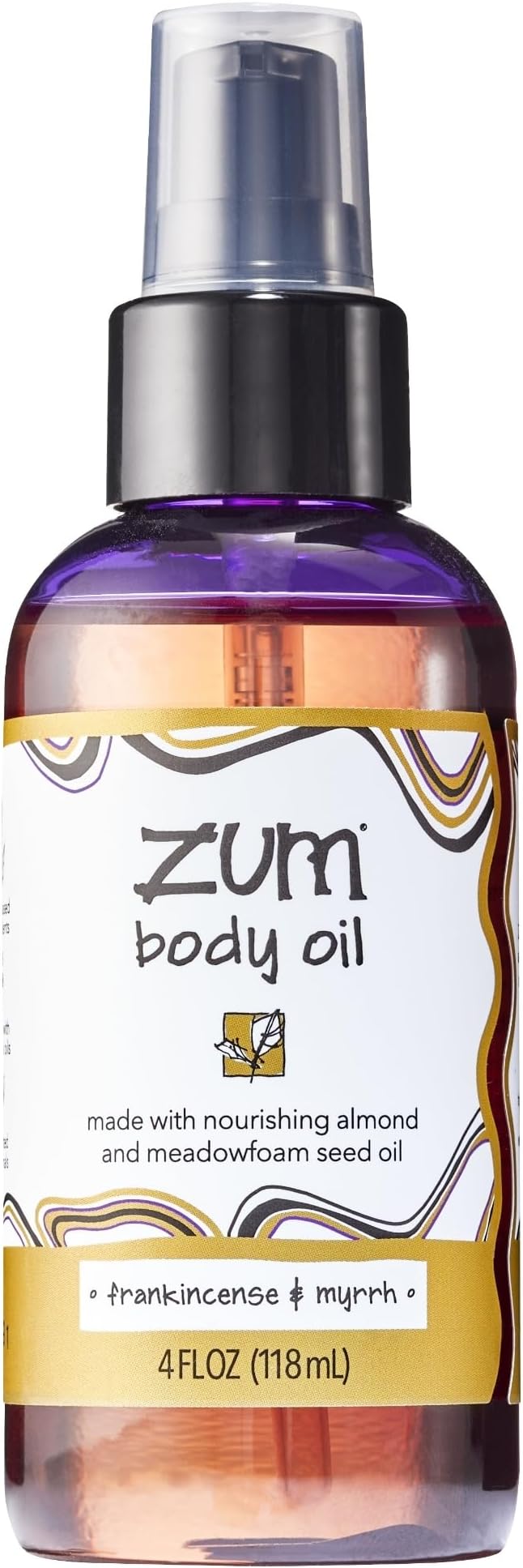 Zum Massage and Body Oil - Frankincense and Myrrh - 4 fl oz