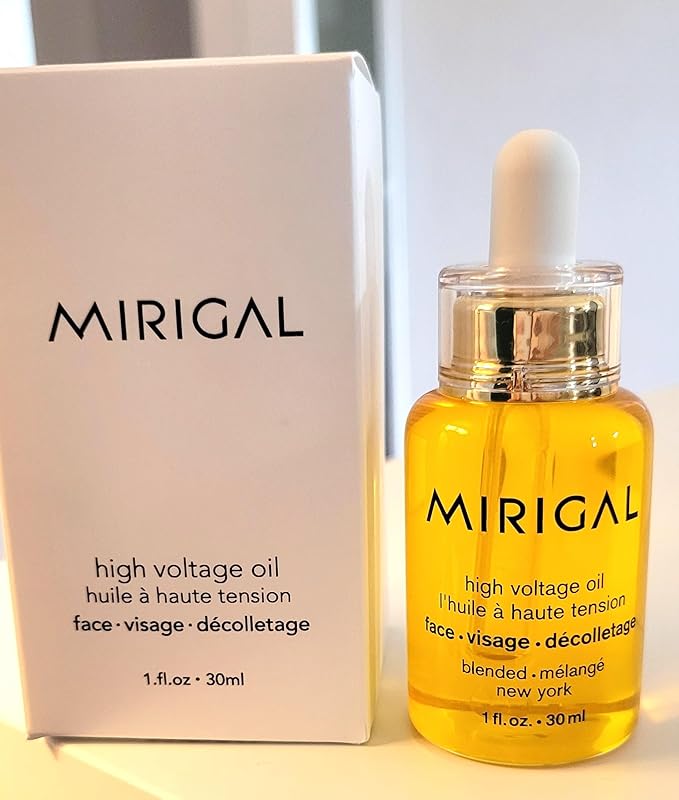 High Voltage Oil | Anti Aging Facial Serum Restorative Hydrating for Wrinkles, Fine Lines, Dark Spots | Infused with Vitamin C, A, E, Jojoba, Camilla, Rose Hip Oil Dry Skin Moisturizer 30ml