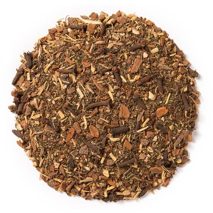 Davidson's Organics, Tulsi Rooibos Chai, Loose Leaf Tea, 16-Ounce Bag