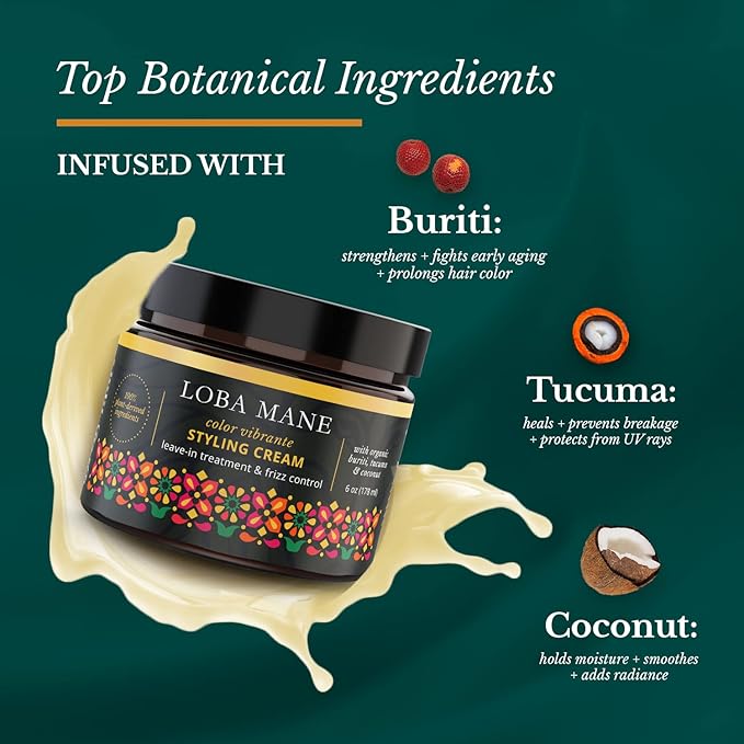 Curl Defining Cream and Deep Conditioning Hair Mask - Frizz Control Hair Care - Damaged Hair Repair - Dry Hair Treatment - All Natural Curly Hair Products