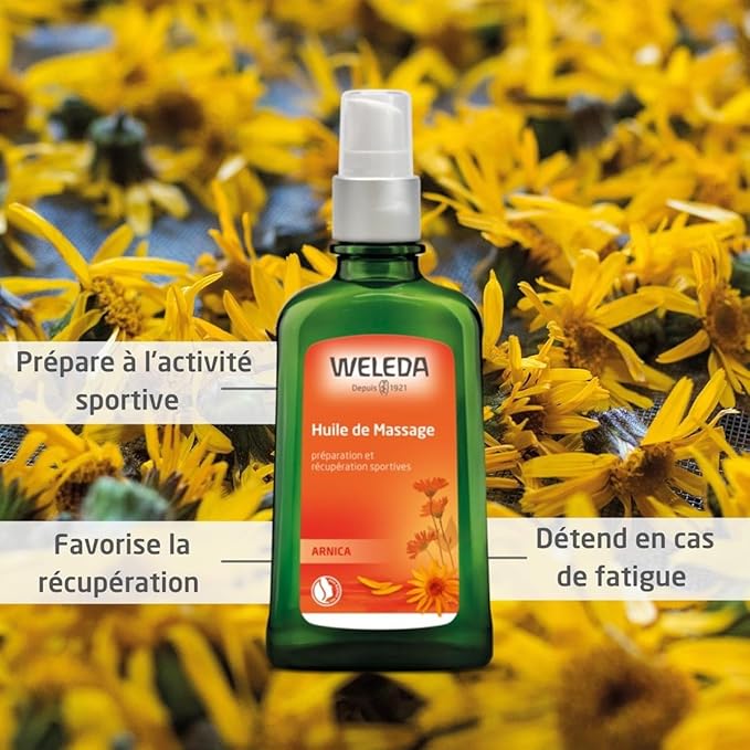 Weleda Arnica Massage Oil 3.4 Fl Oz